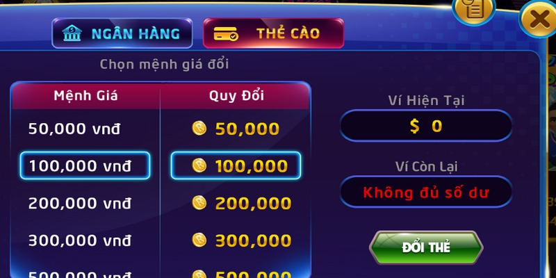  Rikvip giới hạn về số tiền game thủ có thể rút trong ngày